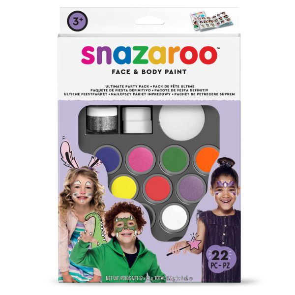Snazaroo Face Paint Ultimate Party Pack Kit