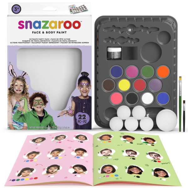 Snazaroo Face Paint Ultimate Party Pack Kit