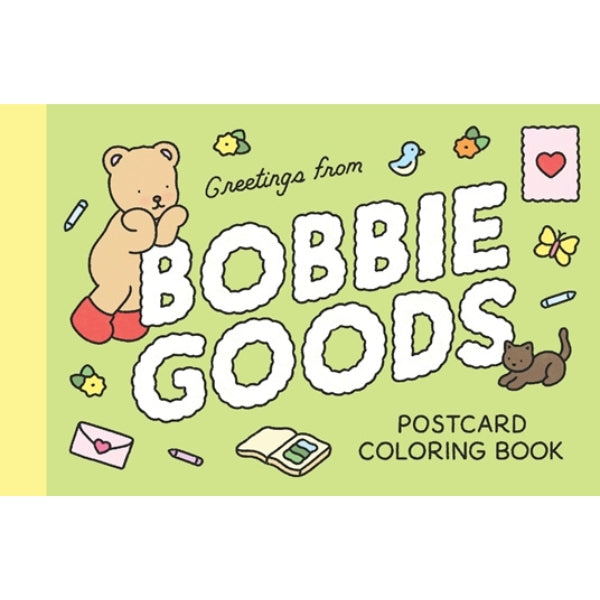 Walter Foster Bobbie Goods Postcard Coloring Book
