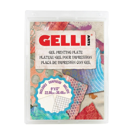 Gelli Arts Printing Plate – 9" x 12" – Gel Monoprinting Tool