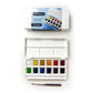 Elements Watercolour 12 Half Pan Set with Mini Brush – Premium Artist Brush Set