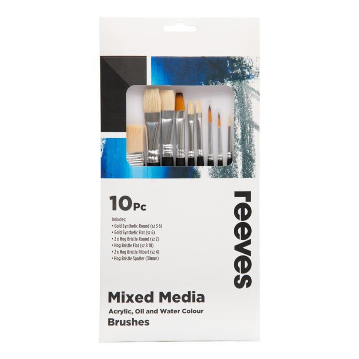Reeves Mixed Media SH 10 Brush Pack