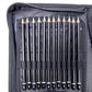Elements Sketching Zip Wallet 36 piece Set – Artist Brush Wallet Set