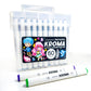 Elements Kroma Alcohol Markers 60 piece Set with Storage Box – Art & Craft Essential