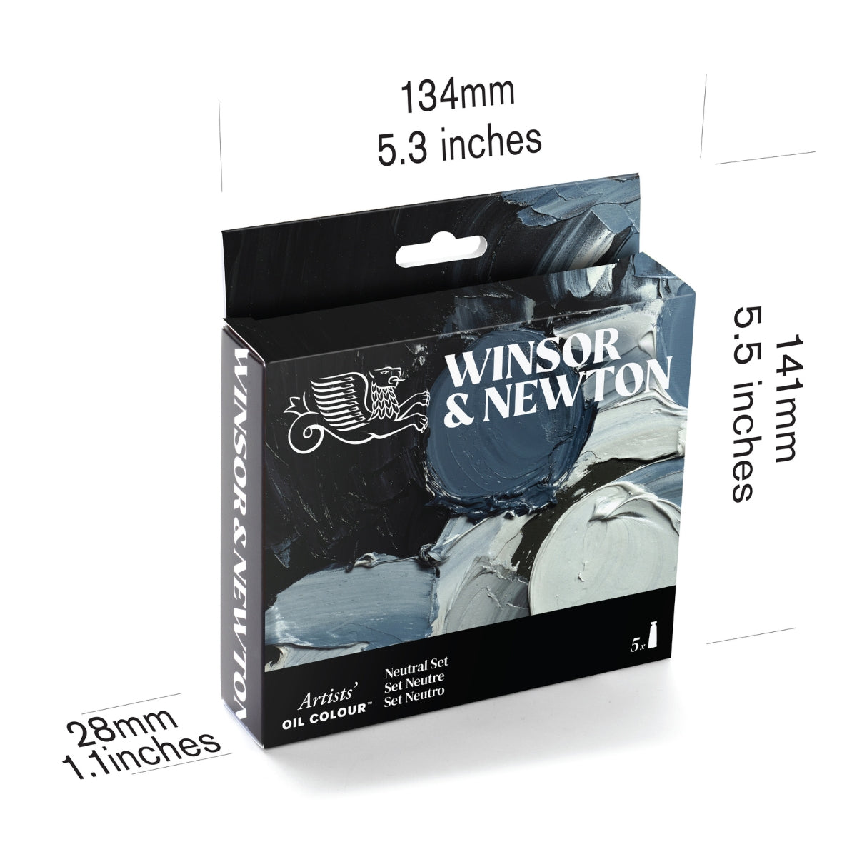 Winsor & Newton Artists' Oil Colour 5x37ml Tubes Neutral Set - Winsor & Newton at DRK Crafts