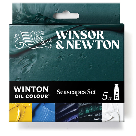 Winsor & Newton Winton Oil Colour 5x37ml Tubes Seascapes Set - Winsor & Newton at DRK Crafts