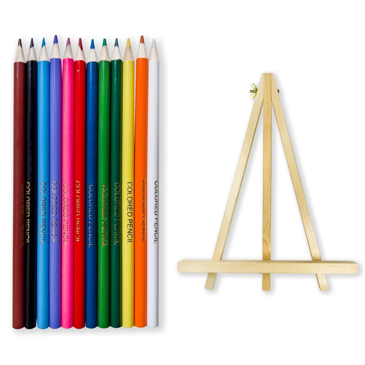 Elements Mixed Media Travel Bag 70 piece Set with A Frame Easel – Professional Artist Easel