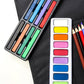 Elements Mixed Media Travel Bag 70 piece Set with A Frame Easel – Professional Artist Easel