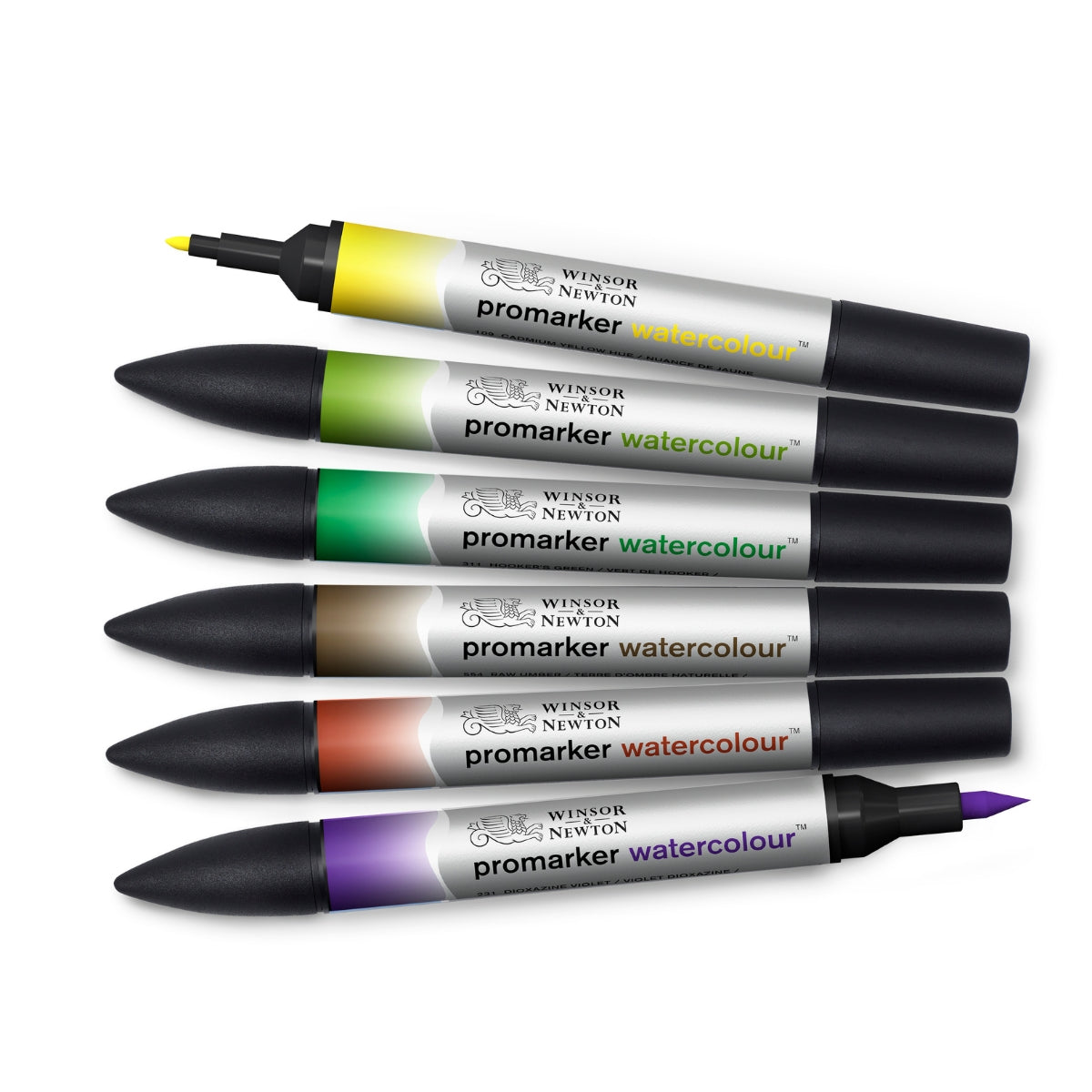Winsor & Newton Promarker Watercolour 6 Set -Skyscape Tones - Winsor & Newton at DRK Crafts