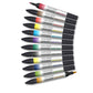Winsor & Newton Promarker Watercolour 12 Set - Basic Tones - Winsor & Newton at DRK Crafts