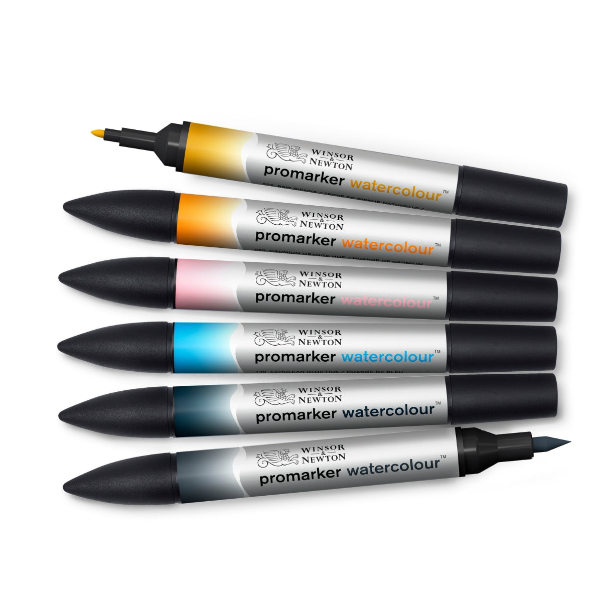 Winsor & Newton Promarker Watercolour 6 Set -Foliage Tones - Winsor & Newton at DRK Crafts
