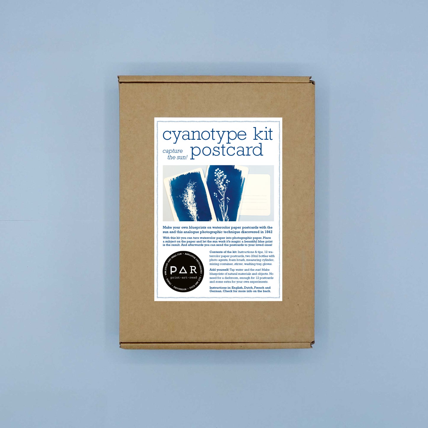 Cyanotype kit - Postcard - PAR