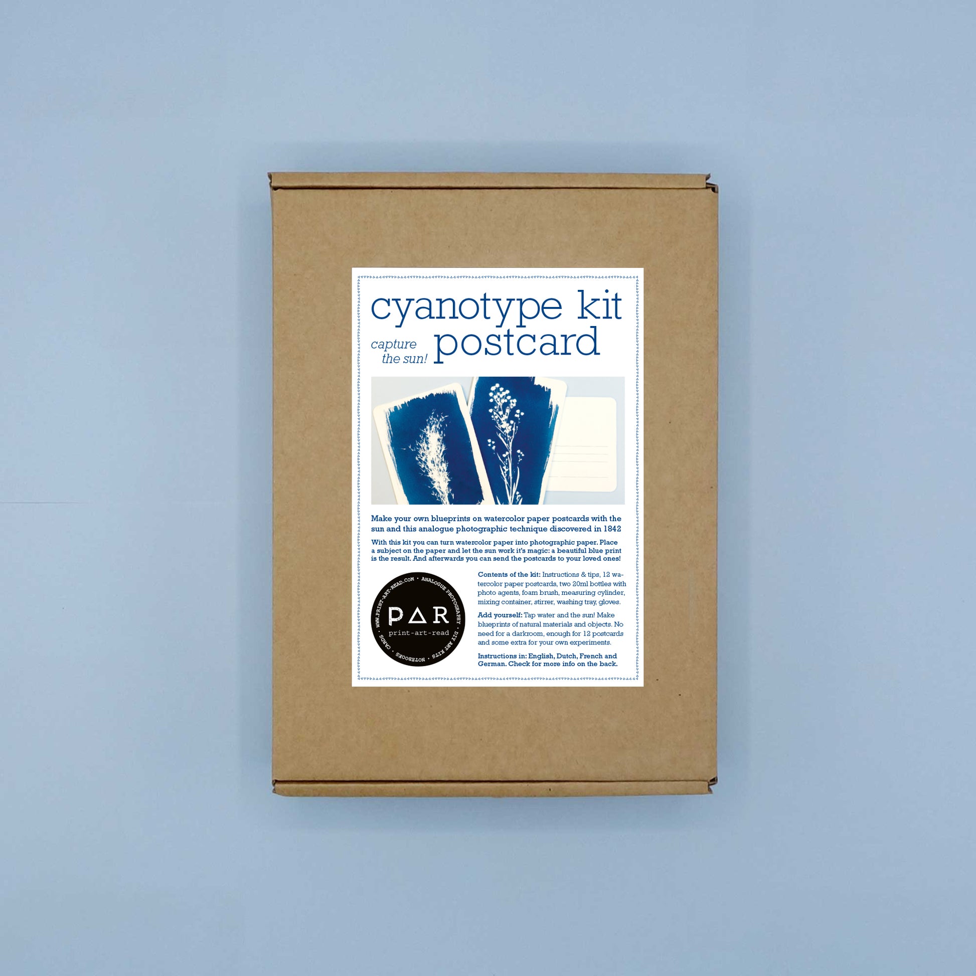 Cyanotype kit - Postcard - PAR