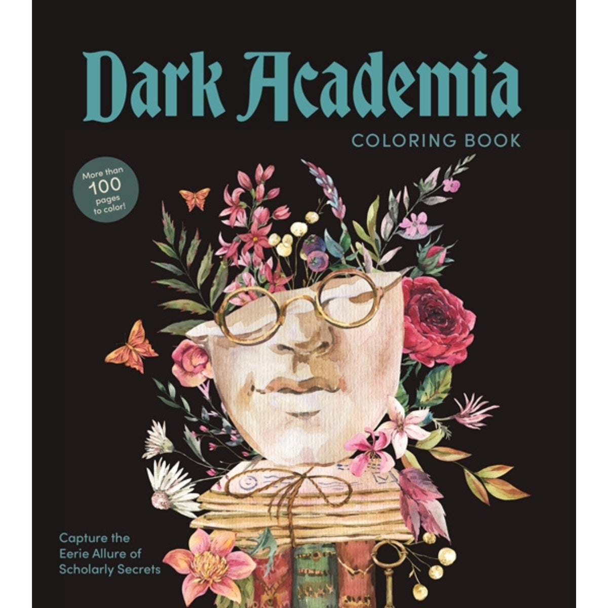Walter Foster Dark Academia Coloring Book