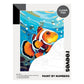Reeves Paint by Numbers 12x16 inch - Clown Fish