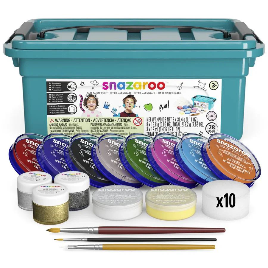 Snazaroo Face Paint Face Painters Kit (+600 Faces)