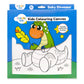 Colouring Canvas Kit - Baby Dinosaur - Create Kids