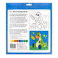 Colouring Canvas Kit - Baby Dinosaur - Create Kids image 2