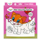 Colouring Canvas Kit - Cute Kitten - Create Kids