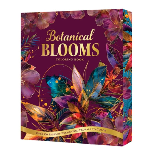 Walter Foster Botanical Blooms Coloring Book