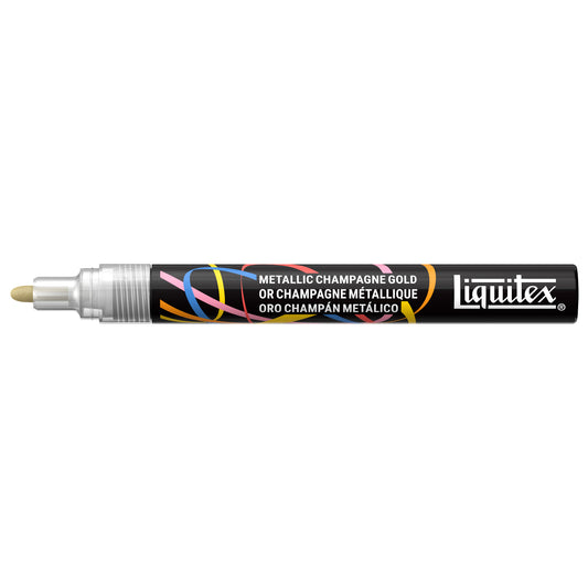 Liquitex Marker 2mm Metallic Champagne Gold