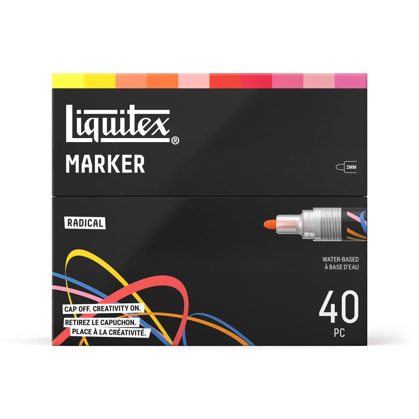 Liquitex LQX Marker Set 40 Pack 40x2mm