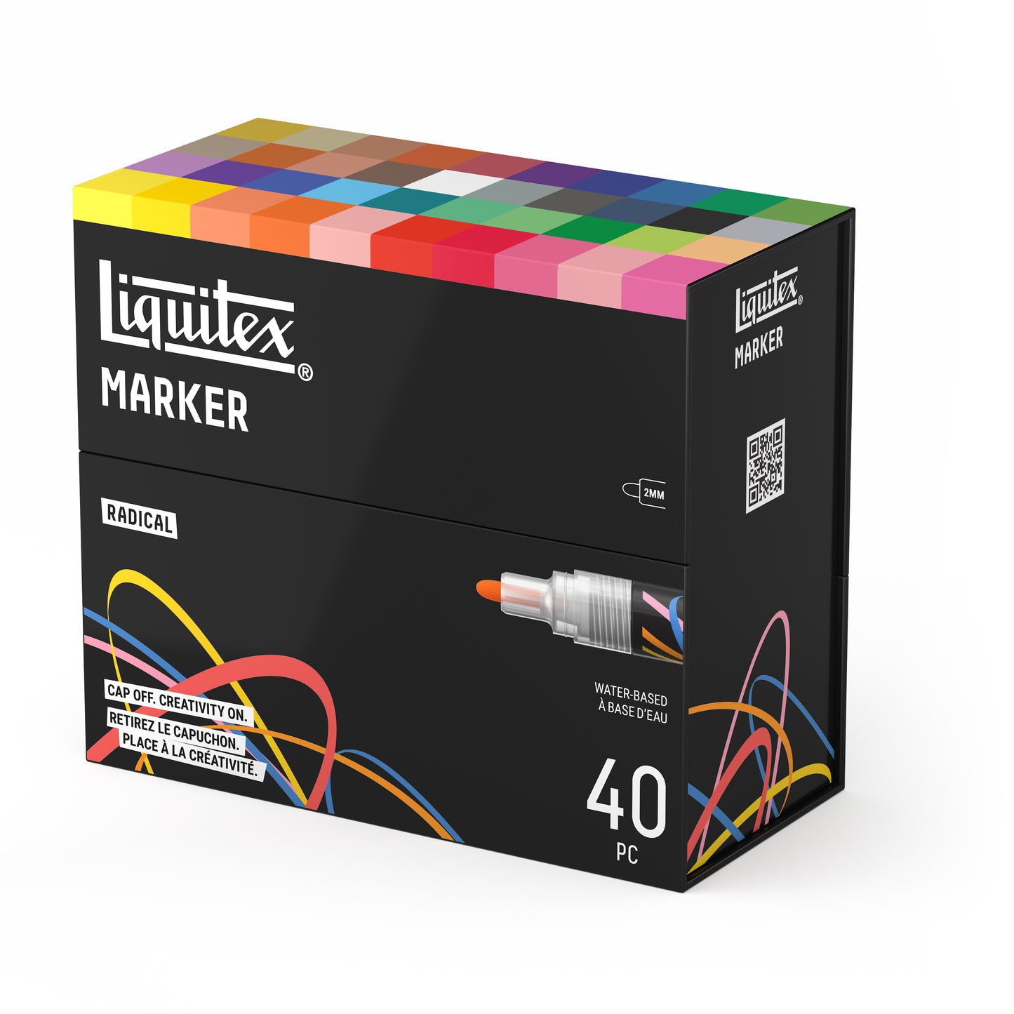 Liquitex LQX Marker Set 40 Pack 40x2mm