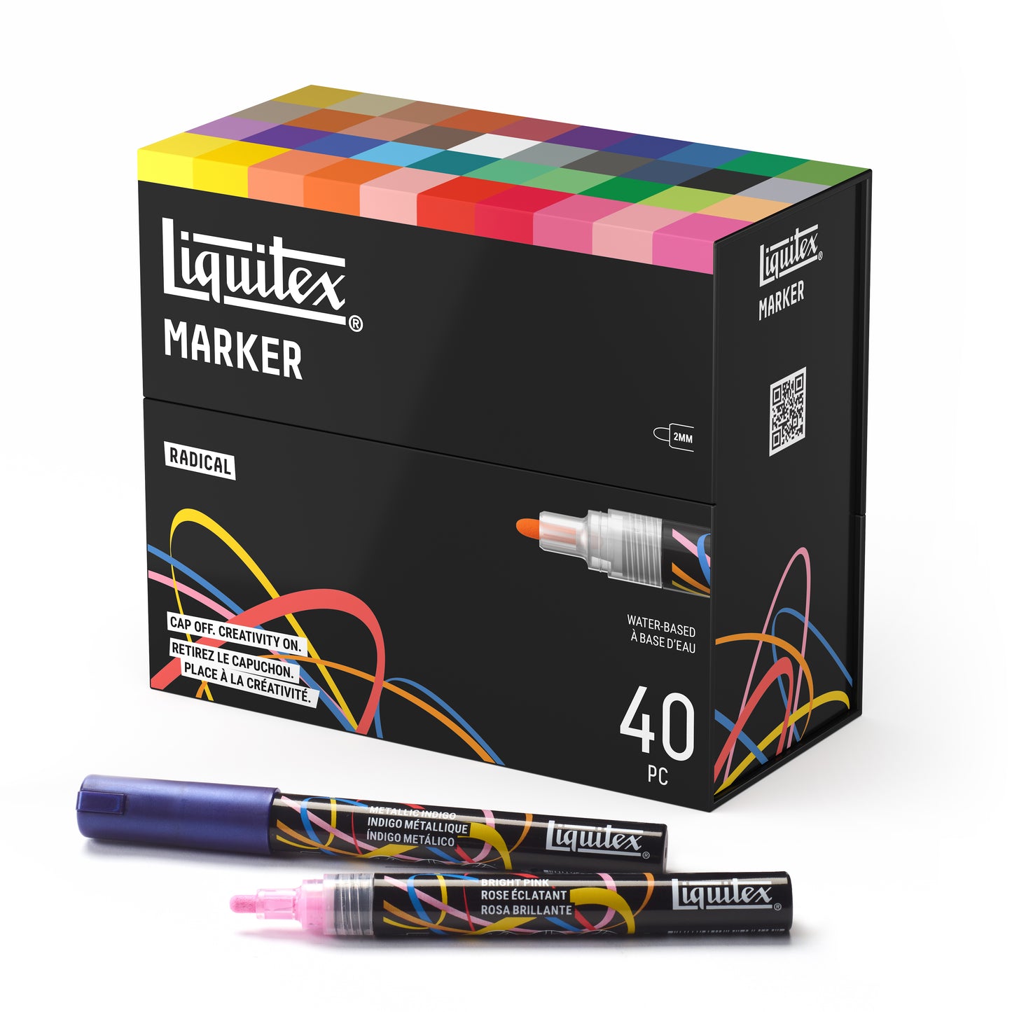 Liquitex LQX Marker Set 40 Pack 40x2mm
