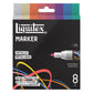 Liquitex LQX Marker Set 8 Pack 8x2mm Set 4