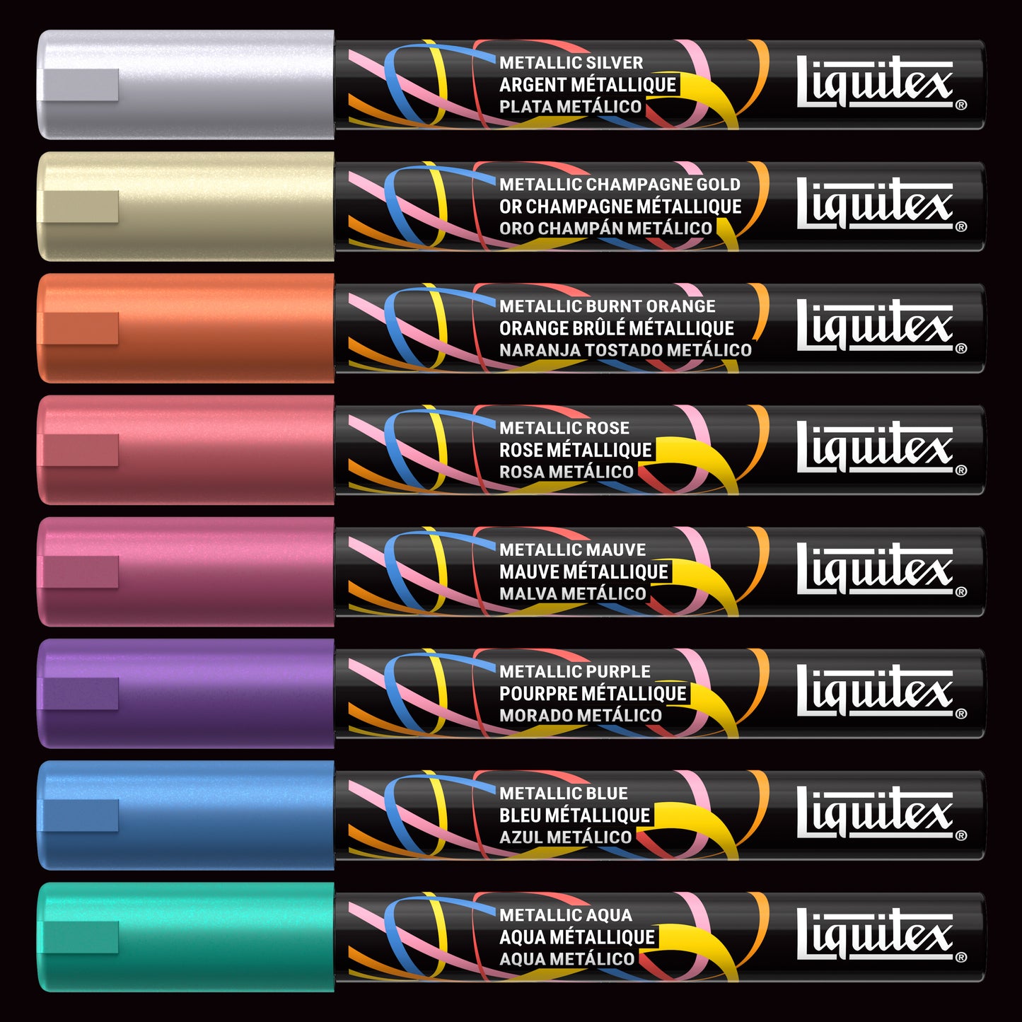 Liquitex LQX Marker Set 8 Pack 8x2mm Set 4