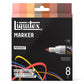 Liquitex LQX Marker Set 8 Pack 8x2mm Set 3