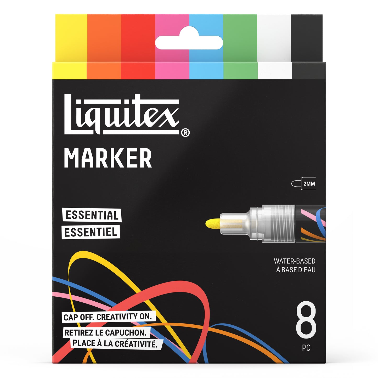 Liquitex LQX Marker Set 8 Pack 8x2mm Set 1