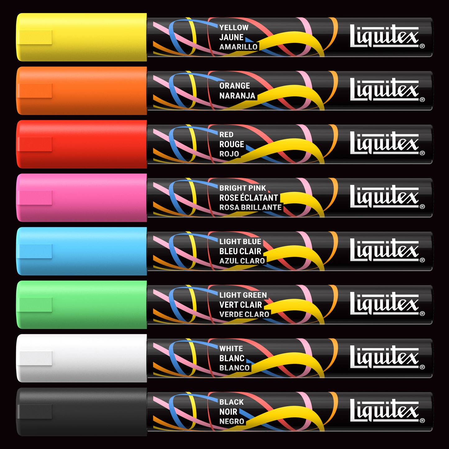 Liquitex LQX Marker Set 8 Pack 8x2mm Set 1