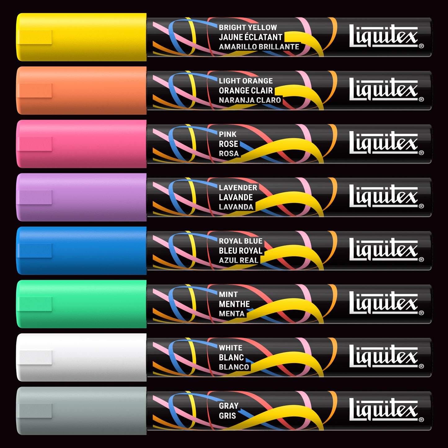 Liquitex LQX Marker Set 8 Pack 8x2mm Set 2