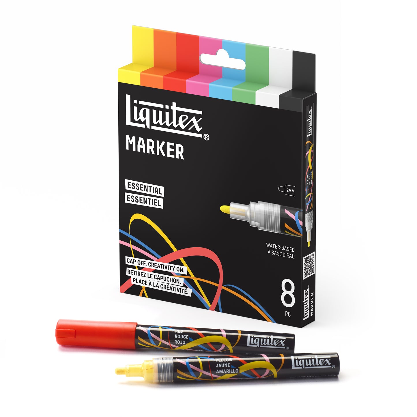 Liquitex LQX Marker Set 8 Pack 8x2mm Set 1