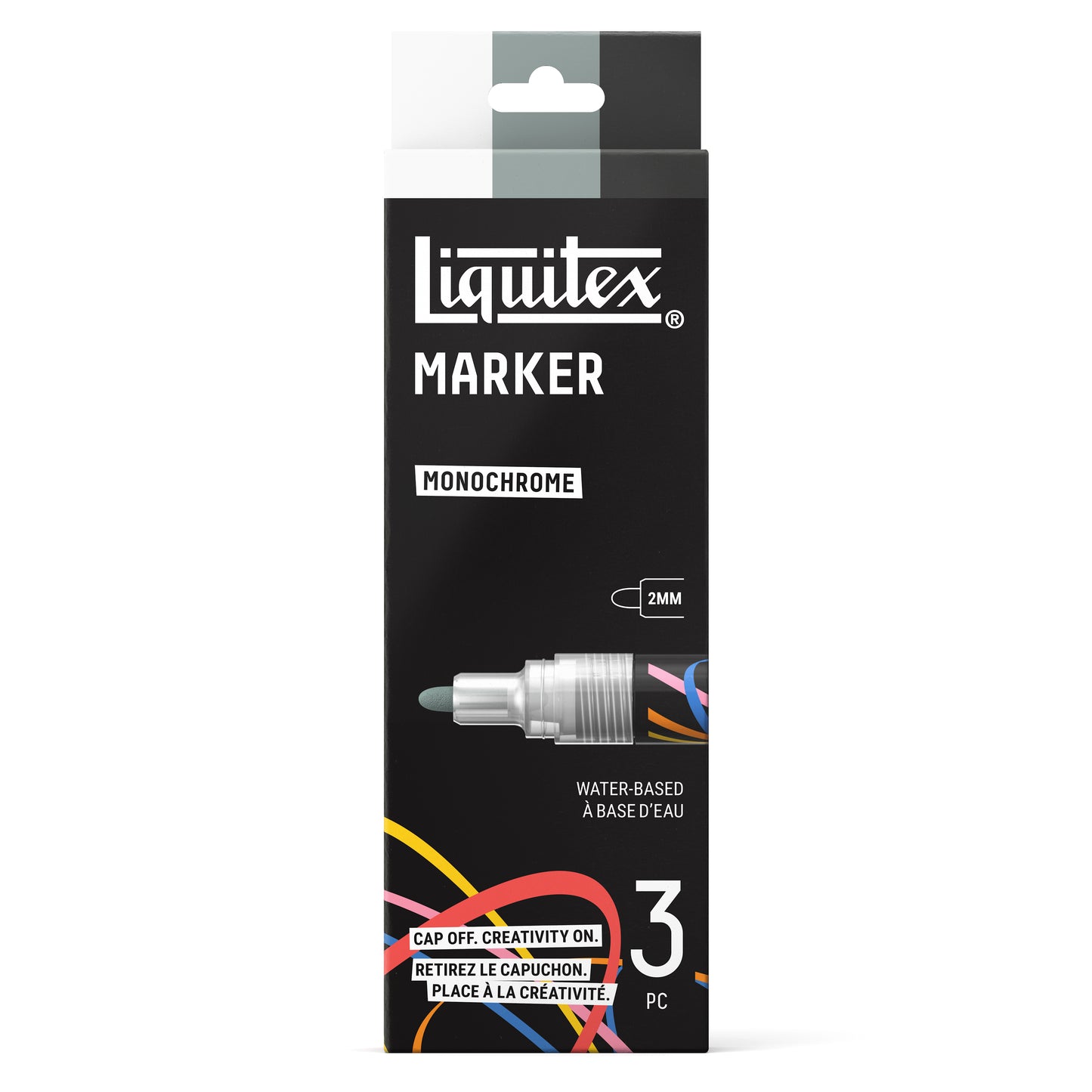 Liquitex LQX Marker Set 3 Pack 3x2mm Set 1