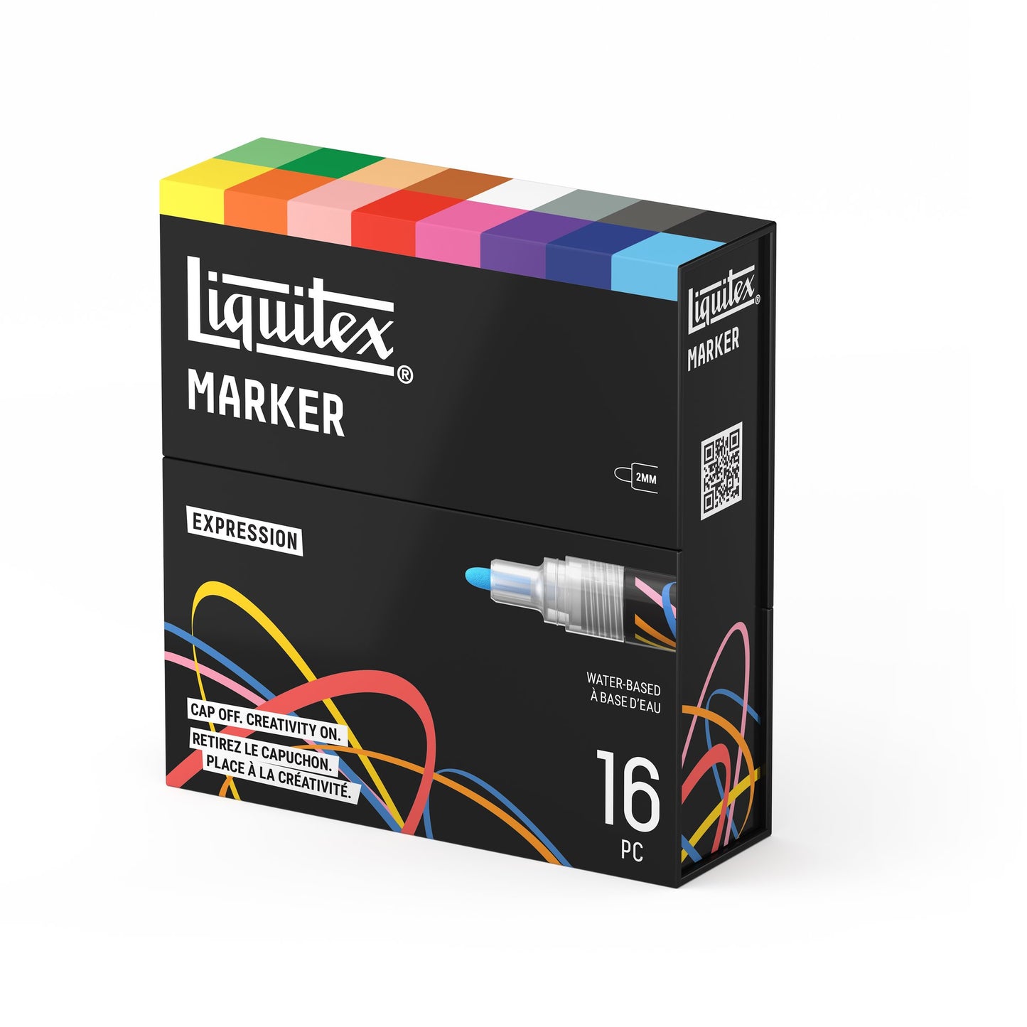 Liquitex LQX Marker Set 16 Pack 16x2mm