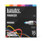 Liquitex LQX Marker Set 16 Pack 16x2mm