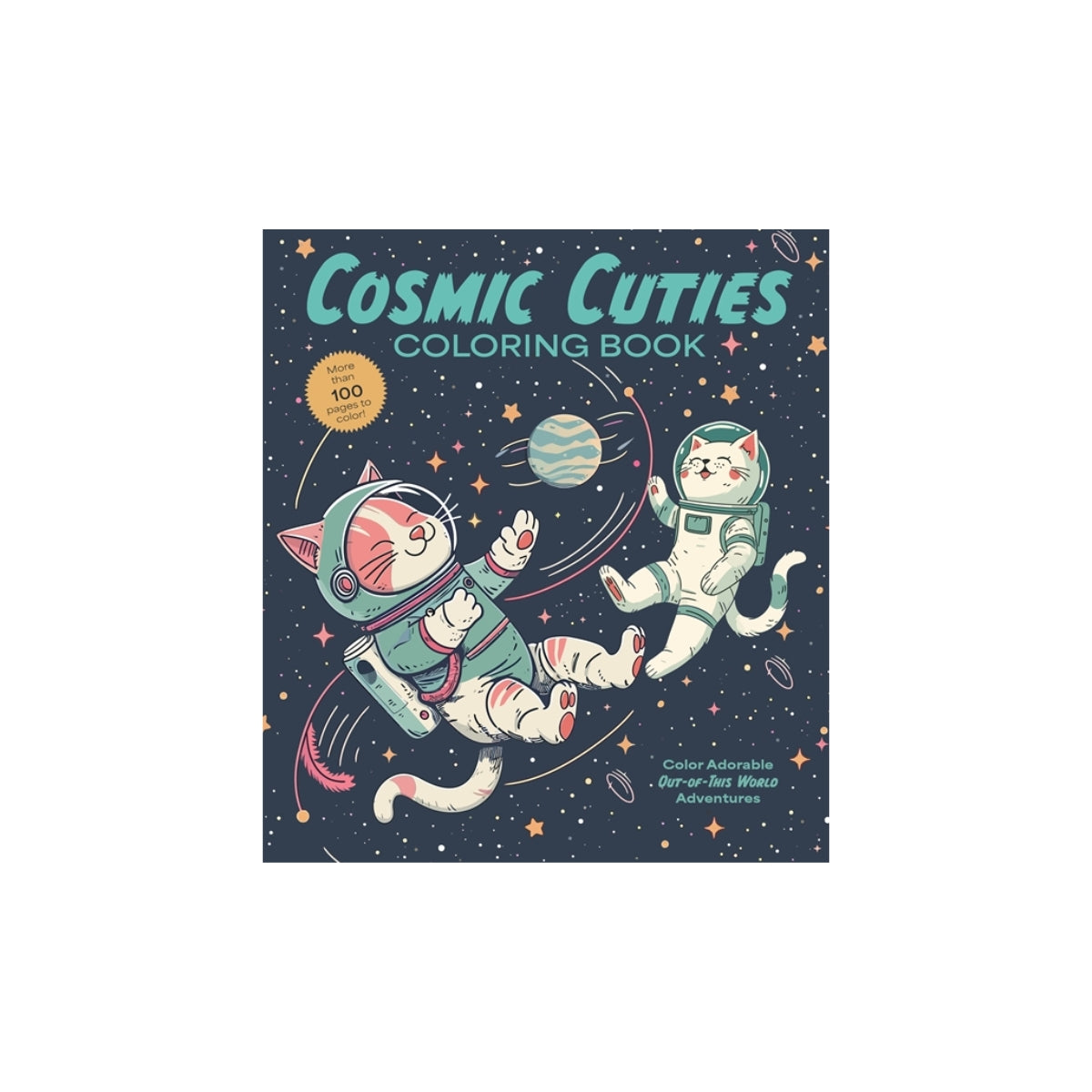 Walter Foster Cosmic Cuties Coloring Book