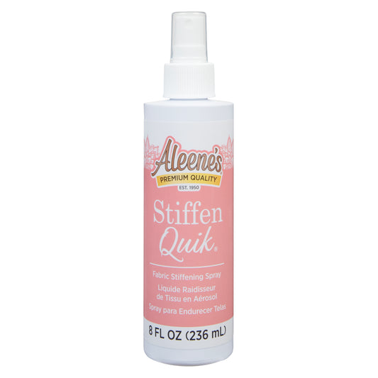 Aleene's Stiffen-Quik Fabric Stiffening Spray – 8oz by Aleene's