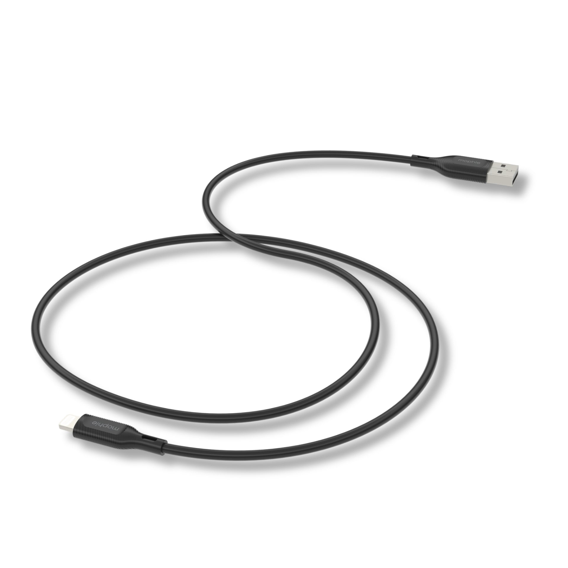 Mophie Essentials USB-A to Lightning Charging Cable 1m – Black