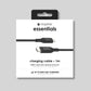 Mophie Essentials USB-C to Lightning Charging Cable 1m – Black