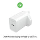 Mophie Essentials 20W USB-C PD Wall Adapter – White (UK)