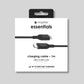 Mophie Essentials USB-C to USB-C Charging Cable 1m – Black
