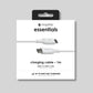 Mophie Essentials USB-C to USB-C Charging Cable 1m – White