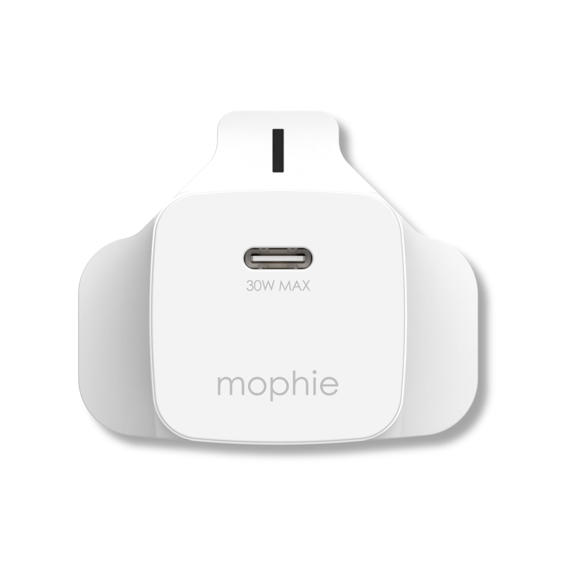 Mophie Essentials 30W USB-C PD GaN Wall Adapter – White (UK)