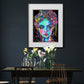Diamond Dotz Rolled Flock Canvas – Neon Electric Beauty – 35 x 46cm
