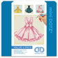 Diamond Dotz Mini Dotz Set – Party Dresses – 4 Pack (13 x 13cm)