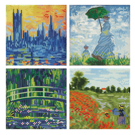 Diamond Dotz Mini Dotz Set – Masters Quartet – 4 Pack (13 x 13cm)
