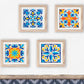 Diamond Dotz Mini Dotz Set – Lisbon Tiles – 4 Pack (13 x 13cm)